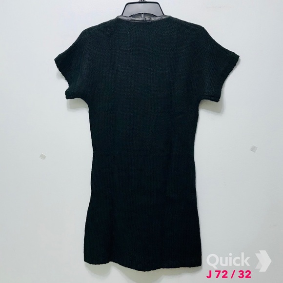 NWT Annalee + Hope Black Sweater w/ Button Buckle - Picture 6 of 9